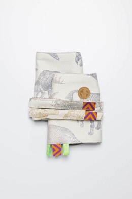 Nakładki ochronne na pasy ramienne, (60% bawełna, 40% poliester) - Zestaw - PARK JURAJSKI - ICE DESERT