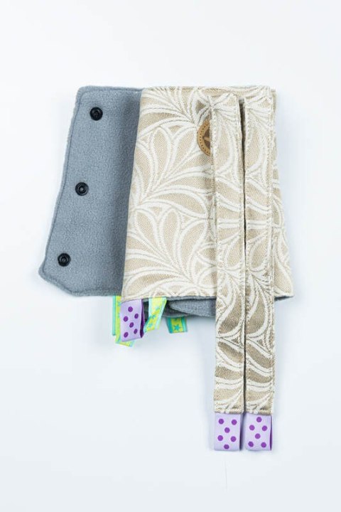 Nakładki ochronne na pasy ramienne, (warstwa zewnętrzna 50% bawełna, 50% wiskoza bambusowa; warstwa wewnętrzna 100% poliester) -