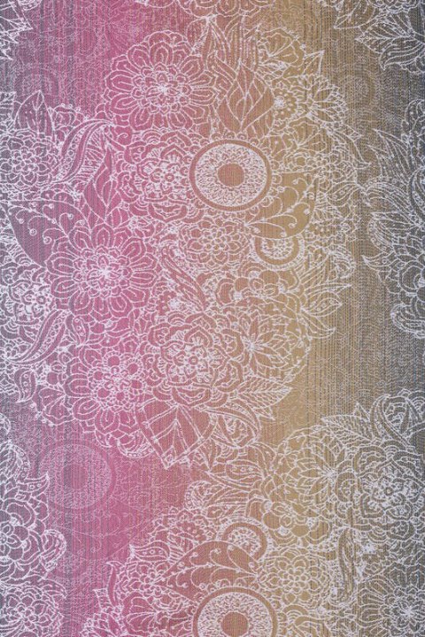 Nosidełko dla lalek z tkaniny chustowej - DZIKIE WINO - VINEYARD