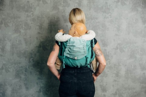 Nosidło Klamrowe Onbuhimo PRO splot jodełkowy (100% bawełna), rozmiar Preschool - EDYCJA DLA PROFESJONALISTÓW - ENTWINE