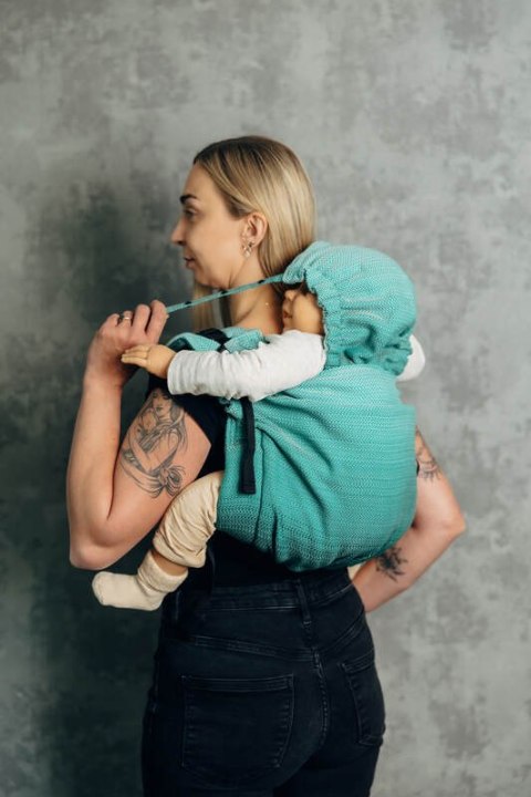 Nosidło Klamrowe Onbuhimo PRO splot jodełkowy (100% bawełna), rozmiar Preschool - EDYCJA DLA PROFESJONALISTÓW - ENTWINE