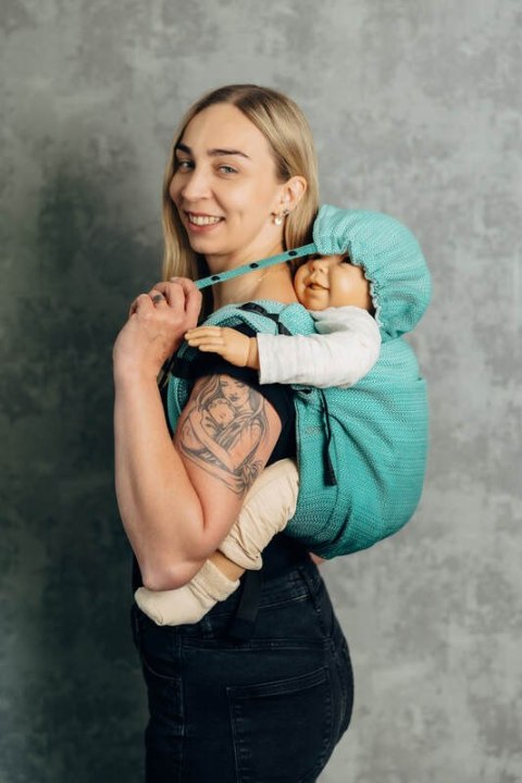 Nosidło Klamrowe Onbuhimo PRO splot jodełkowy (100% bawełna), rozmiar Preschool - EDYCJA DLA PROFESJONALISTÓW - ENTWINE