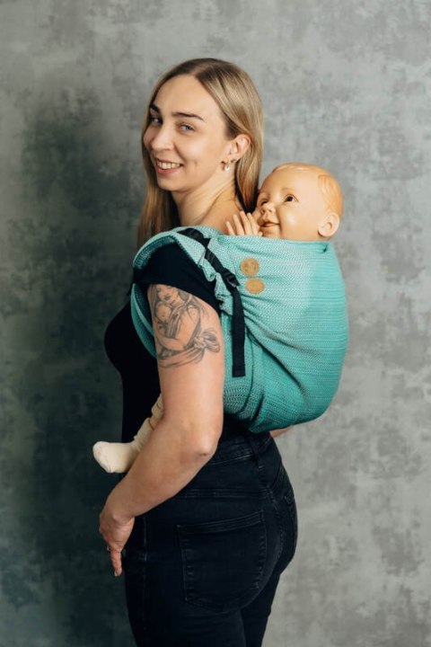 Nosidło Klamrowe Onbuhimo PRO splot jodełkowy (100% bawełna), rozmiar Preschool - EDYCJA DLA PROFESJONALISTÓW - ENTWINE