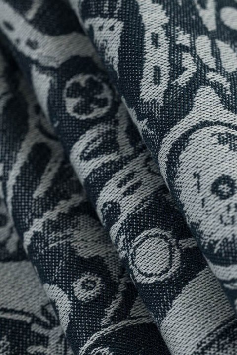 Nosidło Klamrowe Onbuhimo PRO z tkaniny żakardowej (100% bawełna), rozmiar Standard - CLOCKWORK - FIX IT