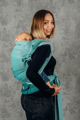 Nosidełko LennyHybrid Half Buckle, splot jodełkowy, 100% bawełna , rozmiar preschool - EDYCJA DLA PROFESJONALISTÓW - ENTWINE