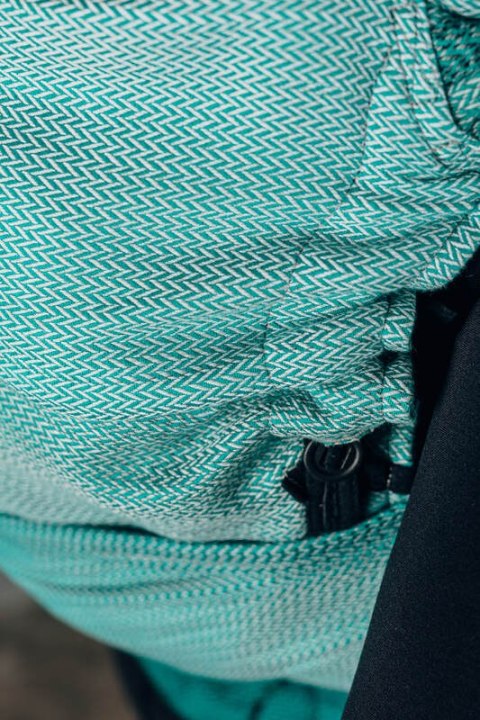 Nosidełko LennyHybrid Half Buckle, splot jodełkowy, 100% bawełna , rozmiar preschool - EDYCJA DLA PROFESJONALISTÓW - ENTWINE