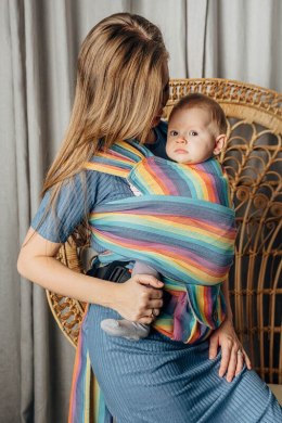 Nosidełko LennyHybrid Half Buckle, splot skośno-krzyżowy, 100% bawełna , rozmiar standard - LUNA