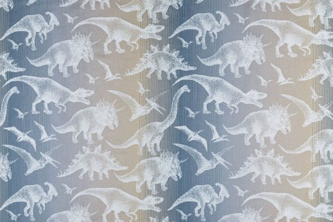 Nosidełko LennyHybrid Half Buckle, splot żakardowy, 100% bawełna, rozmiar preschool - PARK JURAJSKI - ICE DESERT