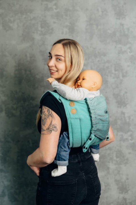 Nosidło Klamrowe Onbuhimo PRO splot jodełkowy (100% bawełna), rozmiar Toddler - EDYCJA DLA PROFESJONALISTÓW - ENTWINE