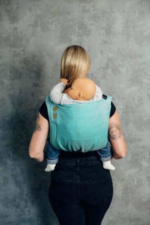 Nosidło Klamrowe Onbuhimo PRO splot jodełkowy (100% bawełna), rozmiar Toddler - EDYCJA DLA PROFESJONALISTÓW - ENTWINE