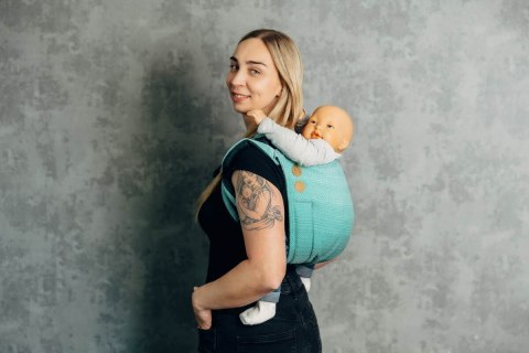 Nosidło Klamrowe Onbuhimo PRO splot jodełkowy (100% bawełna), rozmiar Toddler - EDYCJA DLA PROFESJONALISTÓW - ENTWINE