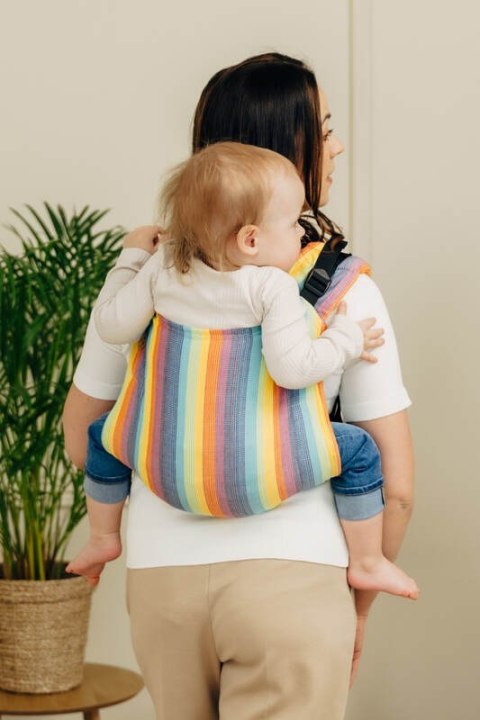 Nosidło Klamrowe Onbuhimo PRO z tkaniny skośno-krzyżowej (100% bawełna), rozmiar Toddler - LUNA