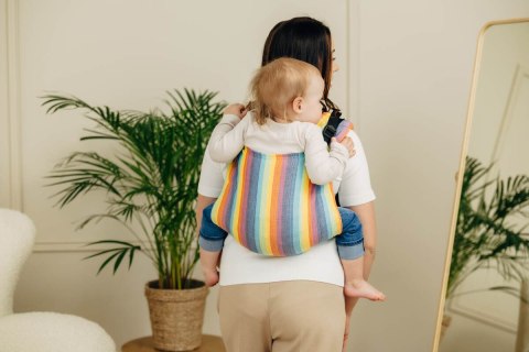 Nosidło Klamrowe Onbuhimo PRO z tkaniny skośno-krzyżowej (100% bawełna), rozmiar Toddler - LUNA