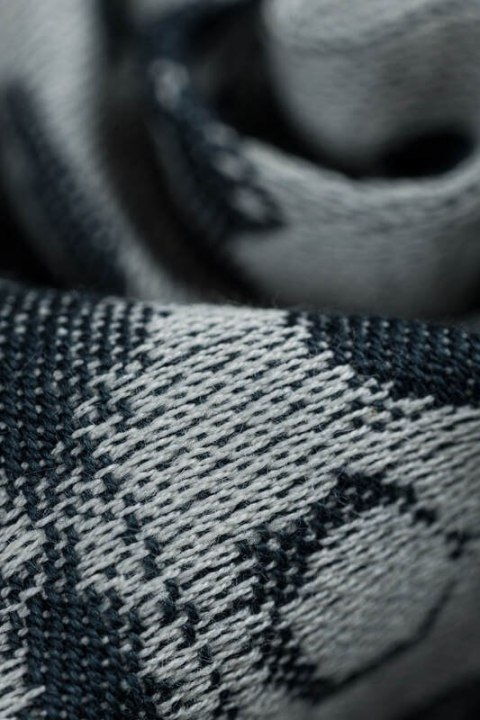 Nosidło Klamrowe Onbuhimo PRO z tkaniny żakardowej (100% bawełna), rozmiar Toddler - CLOCKWORK - FIX IT