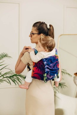 Nosidło Klamrowe Onbuhimo PRO z tkaniny żakardowej (100% bawełna), rozmiar Toddler - PARK JURAJSKI - NOWA ERA