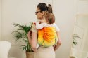 Nosidło Klamrowe Onbuhimo PRO z tkaniny żakardowej (100% bawełna), rozmiar Toddler - TĘCZOWE DZIECKO
