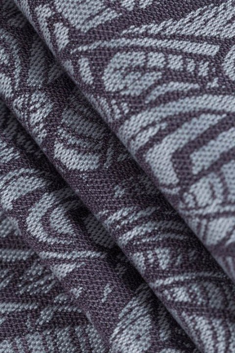 Nosidło Klamrowe Onbuhimo PRO z tkaniny żakardowej (100% wiskoza bambusowa), rozmiar Standard - WOLNY DUCH - GAJUSZ