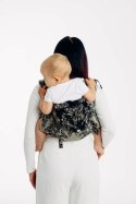 Nosidło Klamrowe Onbuhimo PRO z tkaniny żakardowej (65% Bawełna 35% Jedwab), rozmiar Toddler - KRÓLOWA NOCY - PAMINA