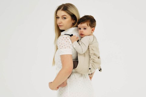 Nosidło Klamrowe Onbuhimo z tkaniny skośno-krzyżowej (58% bawełna, 42% wiskoza bambusowa), rozmiar Standard - TRACK