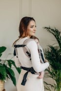 Moje Pierwsze Nosidełko LennyLight, splot jodełkowy, 100% bawełna , rozmiar standard - MAŁA JODEŁKA ALMOND