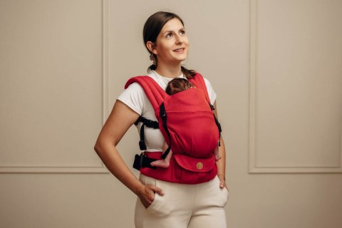 Moje Pierwsze Nosidełko LennyLight, splot jodełkowy, 100% bawełna , rozmiar standard - MAŁA JODEŁKA SEDONA