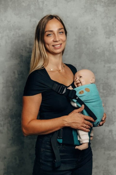 Nosidełko LennyHip (1/2 Nosidełka LennyTwin), splot jodełkowy, 100% bawełna , rozmiar standard - EDYCJA DLA PROFESJONALISTÓW - E