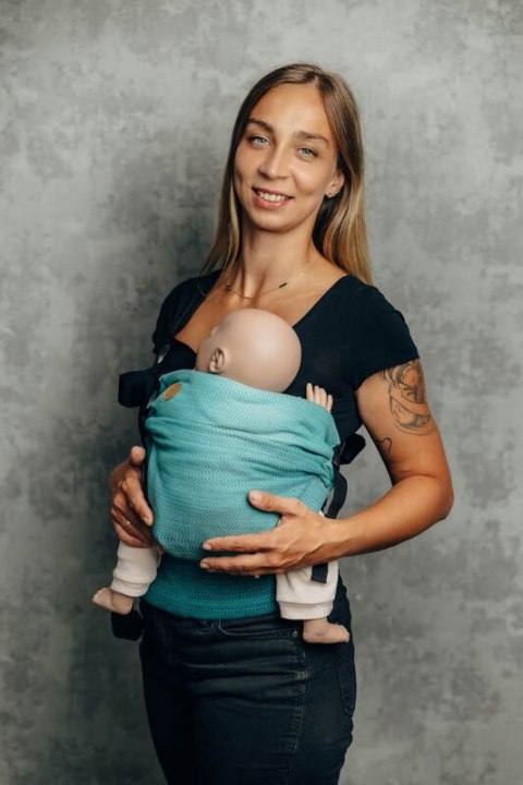 Nosidełko LennyHip (1/2 Nosidełka LennyTwin), splot jodełkowy, 100% bawełna , rozmiar standard - EDYCJA DLA PROFESJONALISTÓW - E