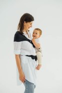 Nosidełko LennyHip (1/2 Nosidełka LennyTwin) z tkaniny skośno-krzyżowej 100% bawełna, rozmiar standard - PEANUT BUTTER