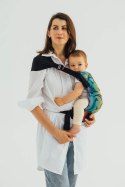 Nosidełko LennyHip (1/2 Nosidełka LennyTwin) z tkaniny żakardowej 100% bawełna, rozmiar standard - PARK JURAJSKI - NOWA ERA