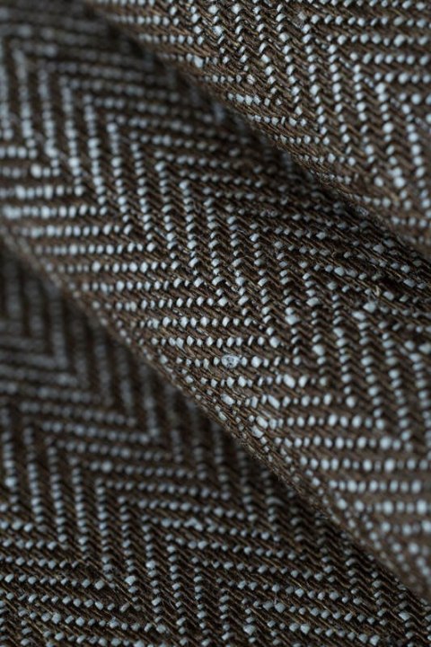 Nosidełko LennyLight, splot chevron, 100% Len, rozmiar standard - ARROW - WOOD