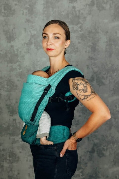 Nosidełko LennyLight, splot jodełkowy, 100% bawełna , rozmiar standard - EDYCJA DLA PROFESJONALISTÓW - ENTWINE