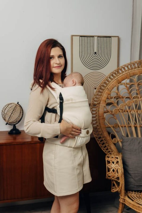 Nosidełko LennyLight, splot jodełkowy, 100% bawełna , rozmiar standard - MAŁA JODEŁKA LUCE