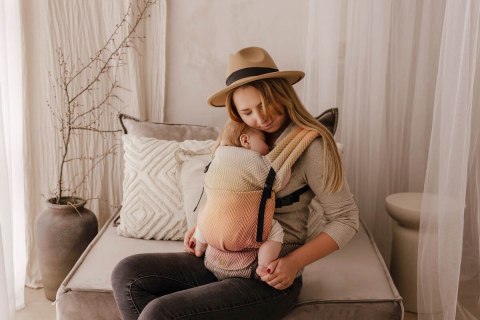 Nosidełko LennyLight, splot żakardowy, 100% bawełna , rozmiar standard - DUŻA JODEŁKA - FANDANGO