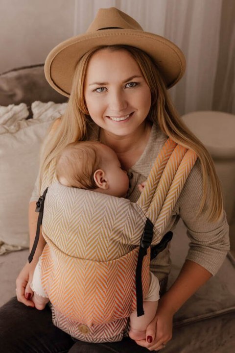 Nosidełko LennyLight, splot żakardowy, 100% bawełna , rozmiar standard - DUŻA JODEŁKA - FANDANGO