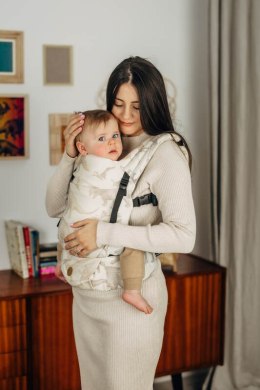 Nosidełko LennyLight z tkaniny żakardowej 100% bawełna , rozmiar standard - PARK JURAJSKI - ICE DESERT