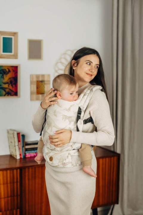 Nosidełko LennyLight z tkaniny żakardowej 100% bawełna , rozmiar standard - PARK JURAJSKI - ICE DESERT