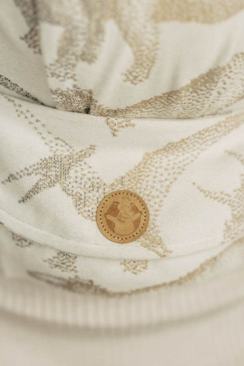 Nosidełko LennyLight z tkaniny żakardowej 100% bawełna , rozmiar standard - PARK JURAJSKI - ICE DESERT