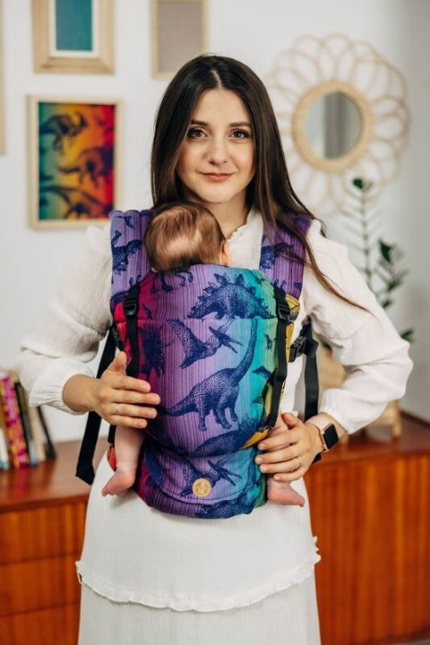 Nosidełko LennyLight z tkaniny żakardowej 100% bawełna , rozmiar standard - PARK JURAJSKI - NOWA ERA