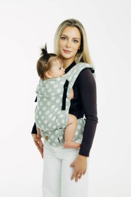 Nosidełko LennyLight z tkaniny żakardowej 100% bawełna , rozmiar standard - POLKA DOTS - PLOP