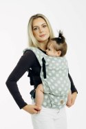 Nosidełko LennyLight z tkaniny żakardowej 100% bawełna , rozmiar standard - POLKA DOTS - PLOP