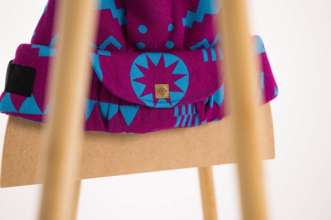 Nosidełko LennyLight z tkaniny żakardowej, rozmiar standard (56% wełna merino, 27% bawełna czesana, 17% jedwab noil) - EKSPERYME