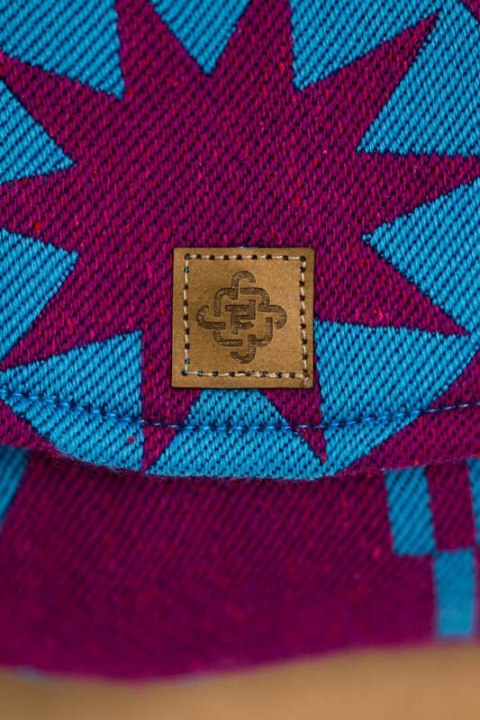 Nosidełko LennyLight z tkaniny żakardowej, rozmiar standard (56% wełna merino, 27% bawełna czesana, 17% jedwab noil) - EKSPERYME