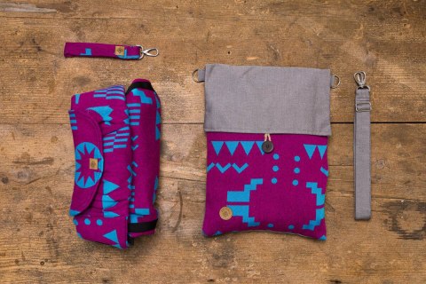 Nosidełko LennyLight z tkaniny żakardowej, rozmiar standard (56% wełna merino, 27% bawełna czesana, 17% jedwab noil) - EKSPERYME