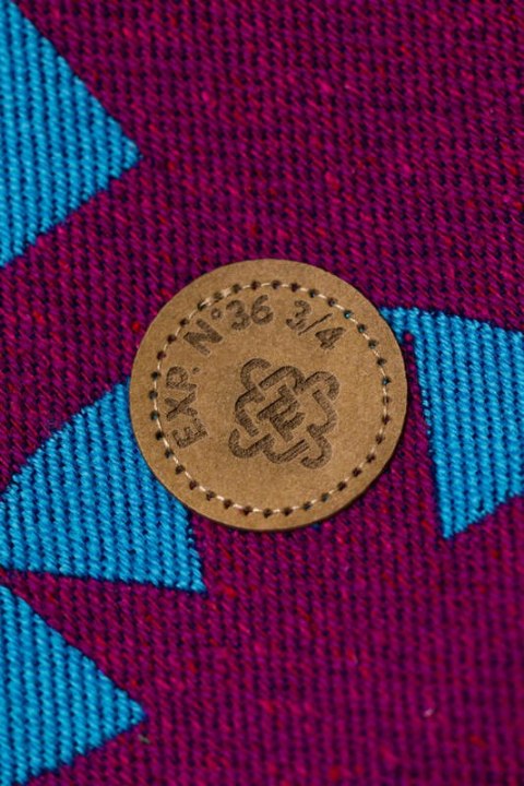 Nosidełko LennyLight z tkaniny żakardowej, rozmiar standard (56% wełna merino, 27% bawełna czesana, 17% jedwab noil) - EKSPERYME