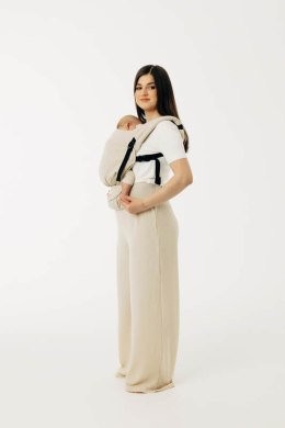 Nosidełko LennyLight z tkaniny skośno-krzyżowej (58% bawełna, 42% wiskoza bambusowa), rozmiar standard - TRACK