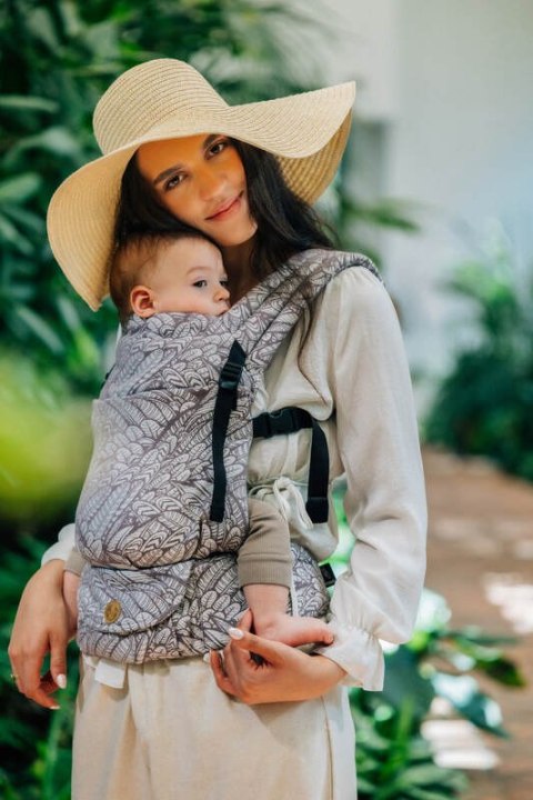 Nosidełko LennyLight z tkaniny żakardowej 100% wiskoza bambusowa, rozmiar standard - WOLNY DUCH - GAJUSZ