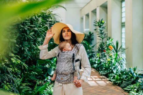 Nosidełko LennyLight z tkaniny żakardowej 100% wiskoza bambusowa, rozmiar standard - WOLNY DUCH - GAJUSZ