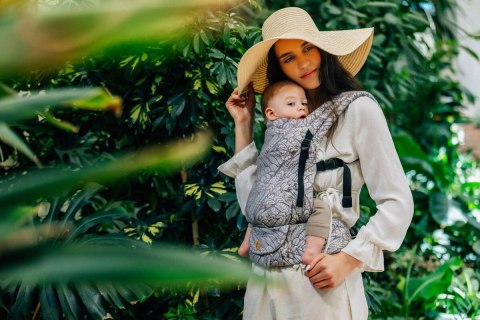 Nosidełko LennyLight z tkaniny żakardowej 100% wiskoza bambusowa, rozmiar standard - WOLNY DUCH - GAJUSZ