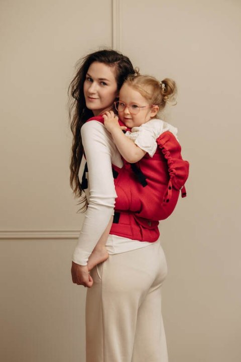 Nosidełko LennyPreschool, splot jodełkowy, 100% bawełna, rozmiar preschool - MAŁA JODEŁKA SEDONA