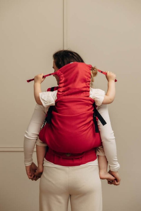 Nosidełko LennyPreschool, splot jodełkowy, 100% bawełna, rozmiar preschool - MAŁA JODEŁKA SEDONA